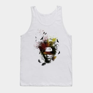 woman artistic design Tank Top